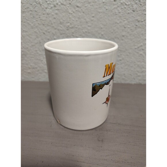 Vintage Maryland Souvenir Coffee Mug State Map Landmarks Travel Gift Cup USA - Picture 6 of 7